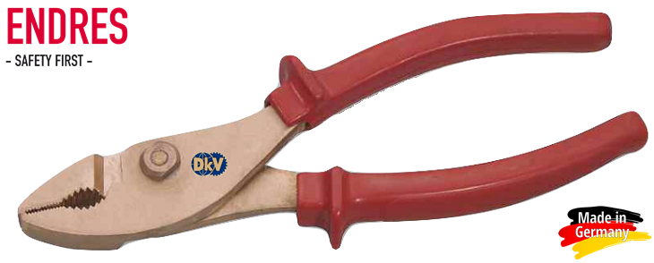 Kìm đa năng chống cháy nổ Endress 1602000C , Endress non sparking Combination plier 1602000C 