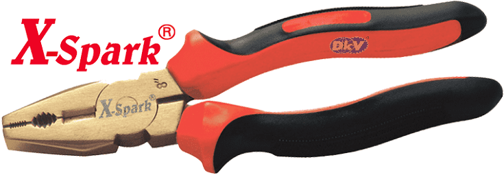  kim chong chay no X-Spark 247A-1004, X-Spark non sparking pliers 247A-1004