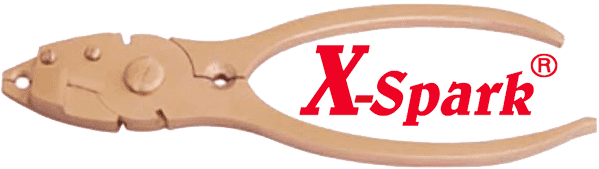  kim chong chay no X-Spark 257FF-1002, X-Spark non sparking pliers 257F-1002