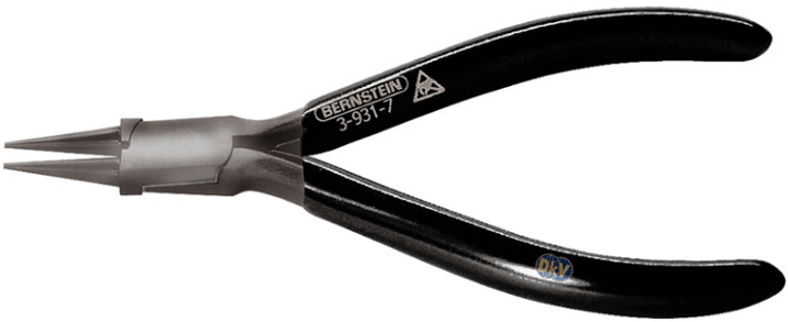 Kìm mũi phẳng chống tĩnh điện Bernstein 3-931-7, Bernstein ESD Flat Nose Pliers 3-931-7