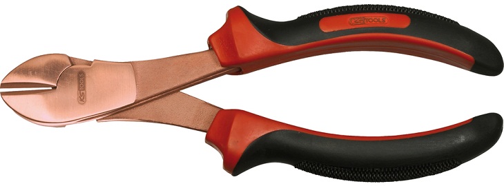 Kìm cắt chống cháy nổ KS Tools 962.0617 , KS Tools non sparking side cutters pliers 962.0617