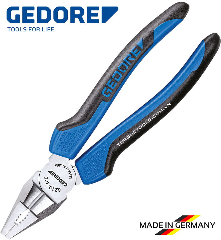 kim da nang gedore 8210-200 jc, gedore combination pliers 8210-200 jc