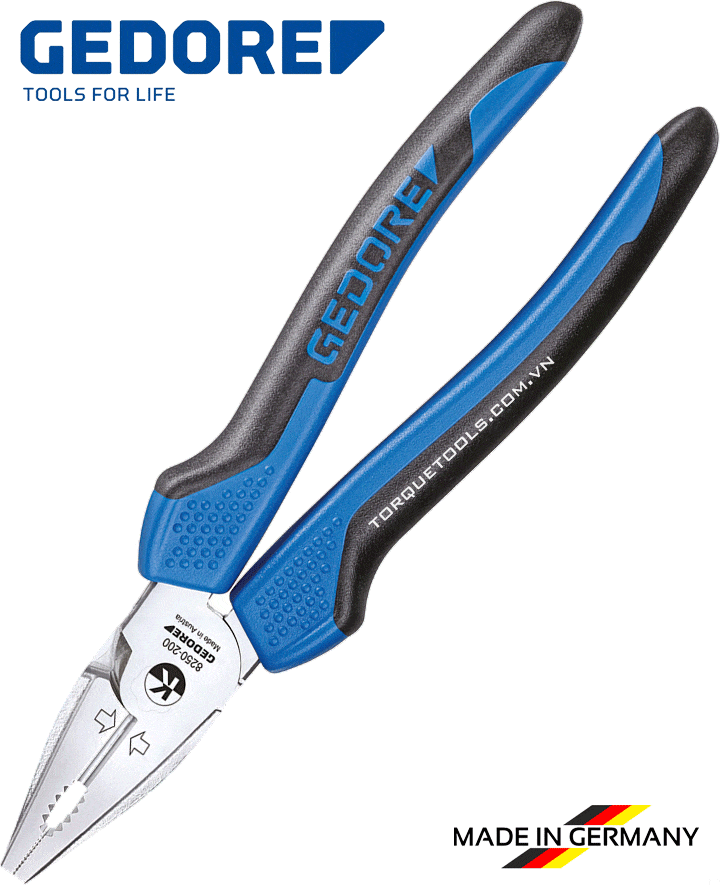 kim da nang Gedore 8250-160 JC, Gedore combination pliers 8250-160 JC
