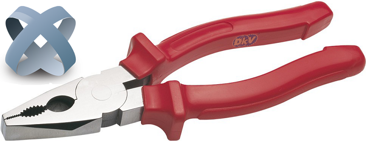 kim da nang Titanium A-MAG 0601600T, A-MAG titanium combination  pliers 0601600T