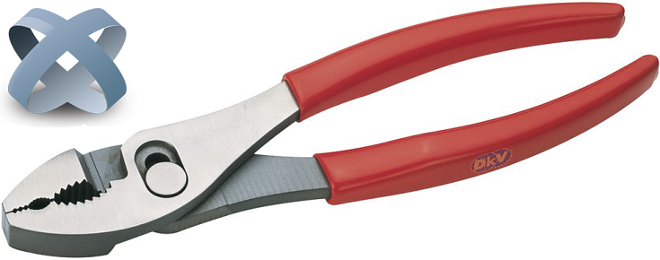 kim da nang Titanium A-MAG 0602001T, A-MAG titanium combination  pliers 0602001T