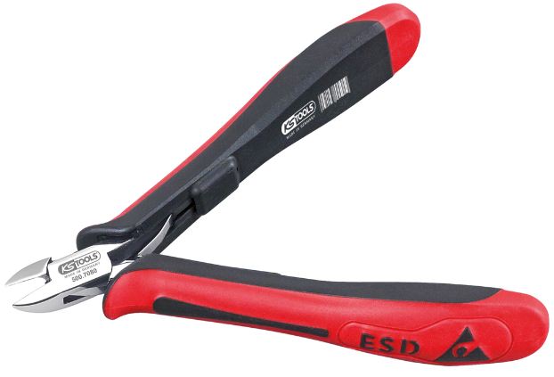 Kìm cắt chống tĩnh điện KS Tools 500.7082 , KS Tools ESD mini side cutters pliers 500.7082 