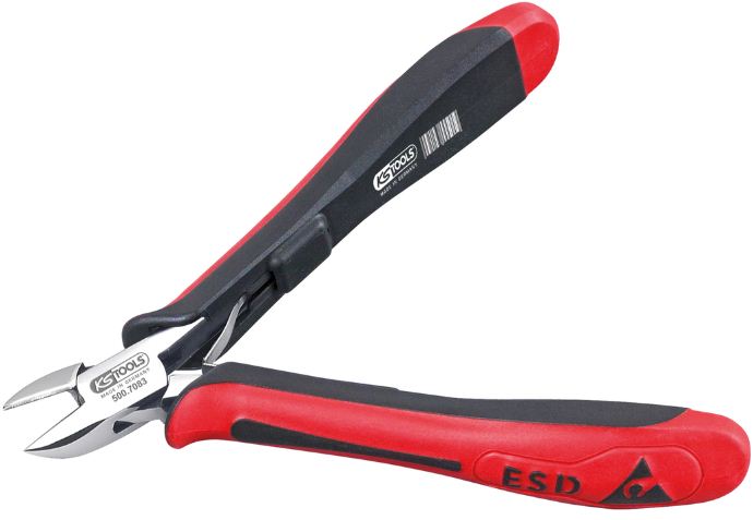 Kìm cắt chống tĩnh điện KS Tools 500.7084 , KS Tools ESD mini side cutters pliers 500.7084 