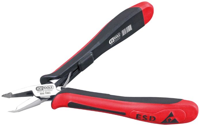 Kìm cắt chống tĩnh điện KS Tools 500.7093 , KS Tools ESD cable side cutters pliers 500.7093 