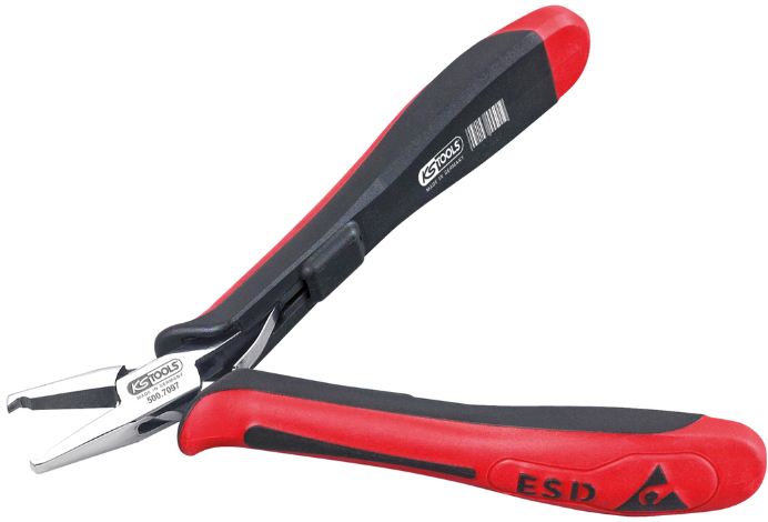 Kìm cắt chống tĩnh điện KS Tools 500.7097 , KS Tools ESD mini side cutters pliers 500.7097 