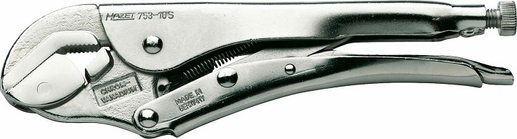 kim chet hazet 753-10s, hazet grip pliers 753-10s