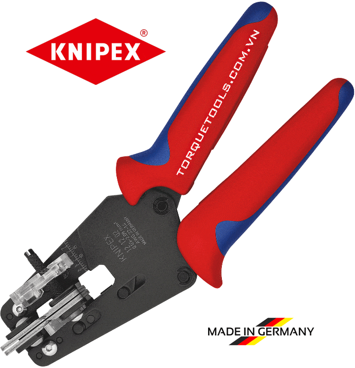 Kìm tuốt dây Knipex 12 12 02, Knipex wire stripping pliers 12 12 02