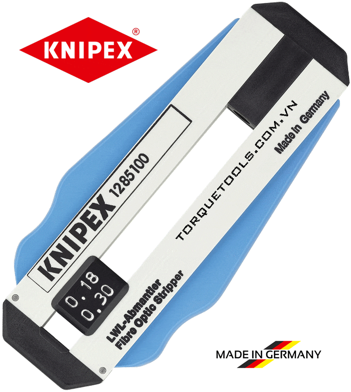 Kìm tuốt dây Knipex 12 85 100 SB, Knipex wire stripping pliers 12 85 100 SB
