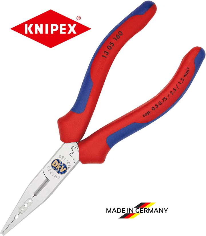 Kìm tuốt dây Knipex 13 05 160, Knipex wire stripping pliers 13 05 160