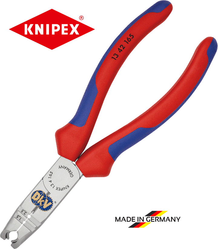 Kìm tuốt dây Knipex 13 42 165, Knipex wire stripping pliers 13 42 165