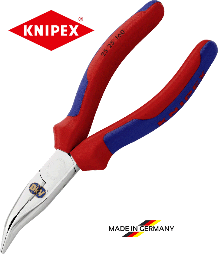 kim mo nhon da nang knipex 25 25 160, knipex snipe nose side cutting pliers 25 25 160
