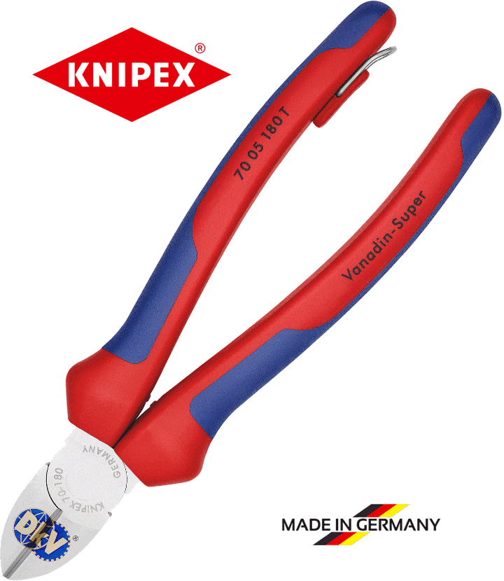 kim cat Knipex 70 05 180 T, Knipex cutting pliers 70 05 180 T