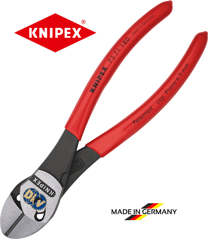 kim cat knipex 73 71 180, knipex cutting pliers 73 71 180