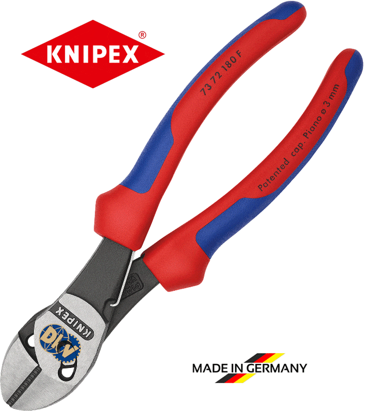 Chi tiếtkim cat knipex 73 72 180 f, knipex cutting pliers 73 72 180 f