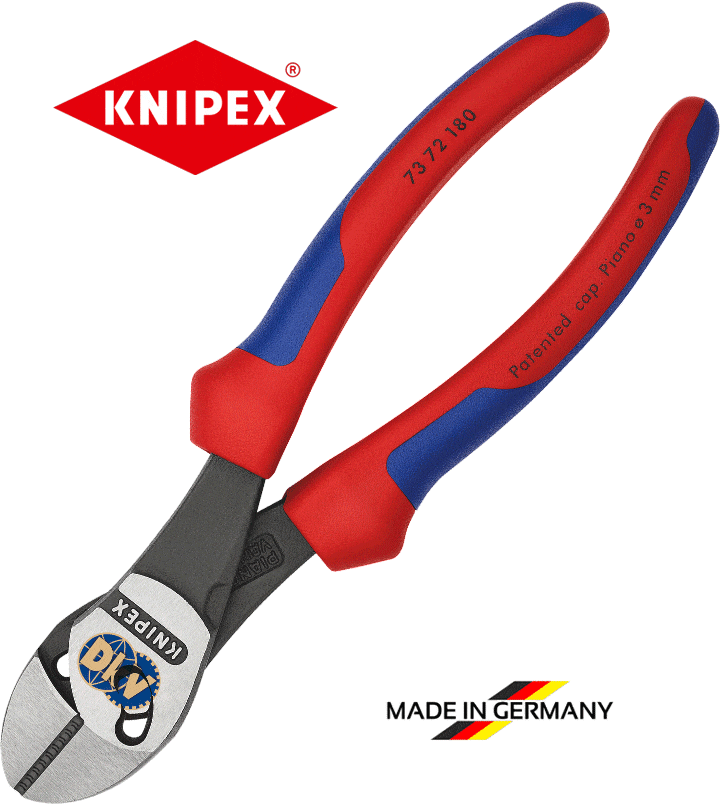 kim cat knipex 73 72 180, knipex cutting pliers 73 72 180