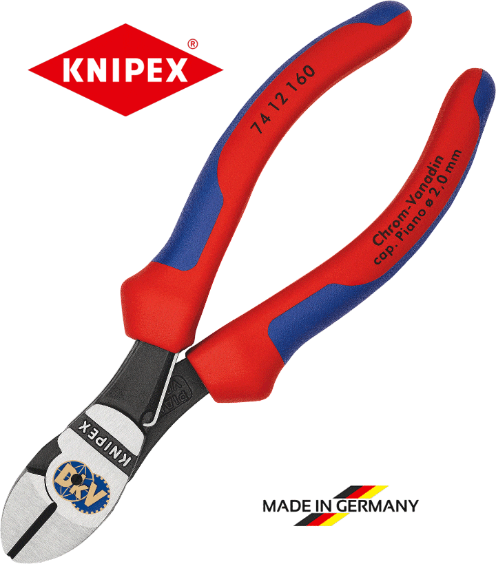 KÌM CẮT KNIPEX 74 12 180 | KNIPEX CUTTING PLIERS 74 12 180