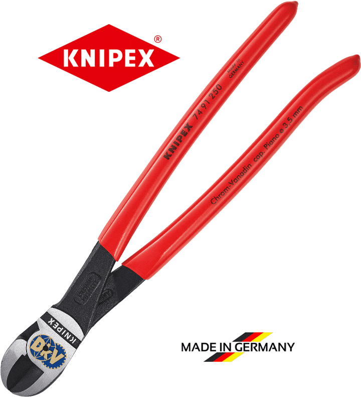 kim cat Knipex 74 91 250, Knipex cutting pliers 74 91 250