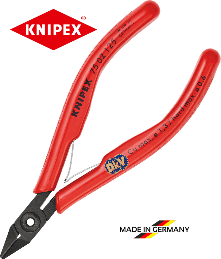 kim cat knipex 75 02 125, knipex cutting pliers 75 02 125