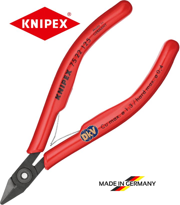 kim cat knipex 75 22 125, knipex cutting pliers 75 22 125