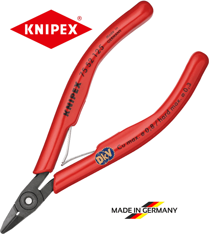 kim cat knipex 75 52 125, knipex cutting pliers 75 52 125