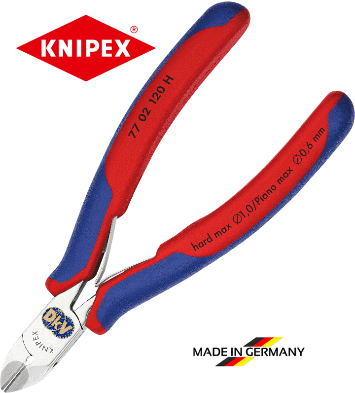kim cat knipex 77 02 120 H, knipex cutting pliers 77 02 120 H