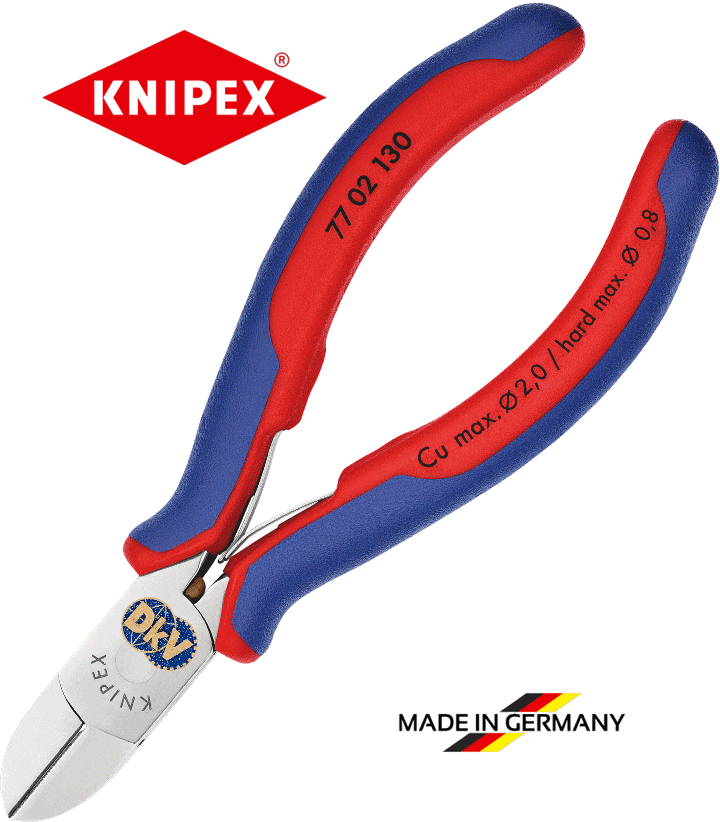 KÌM CẮT KNIPEX 77 02 130 | KNIPEX CUTTING PLIERS 77 02 130