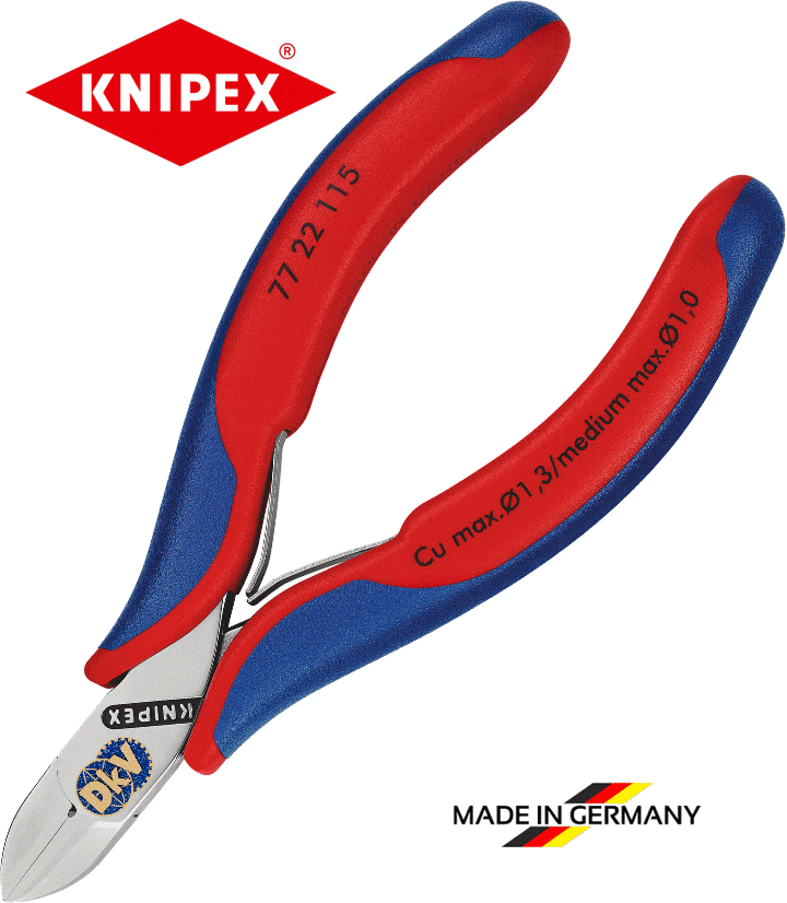 KÌM CẮT KNIPEX 77 22 115 | KNIPEX CUTTING PLIERS 77 22 115