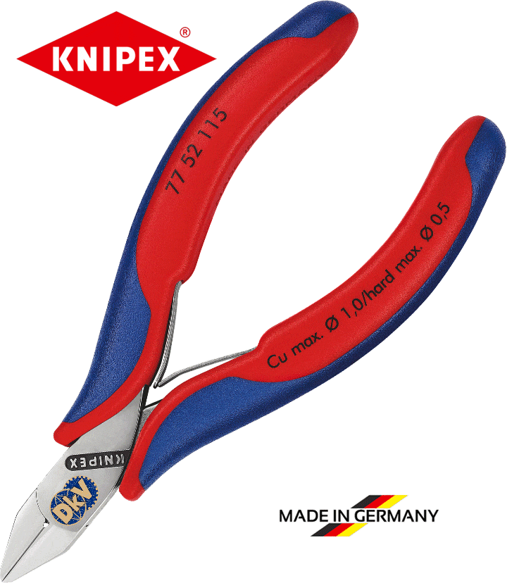 KÌM CẮT KNIPEX 77 52 115 | KNIPEX CUTTING PLIERS 77 52 115