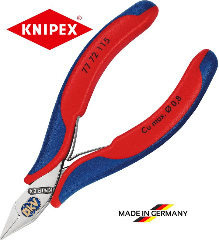 KÌM CẮT KNIPEX 77 72  115 | KNIPEX CUTTING PLIERS 77 72 115