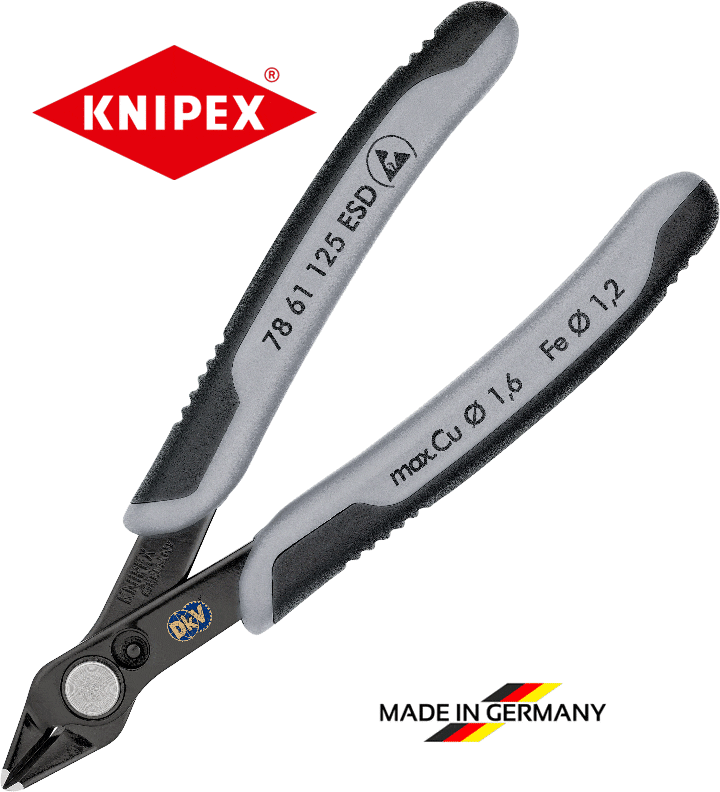 kim cat chong tinh dien knipex78 61 125 ESD, knipex ESD cutting pliers 78 61 125 ESD