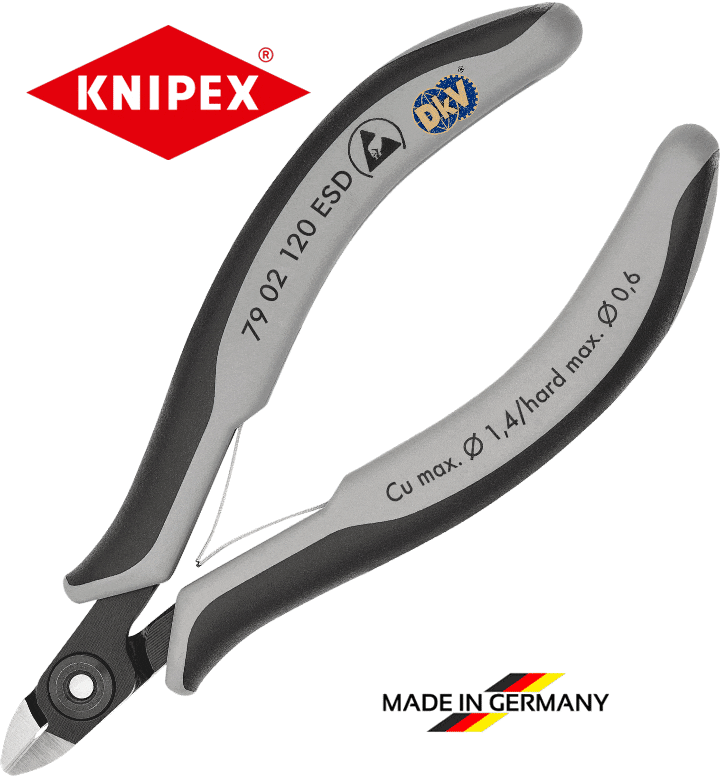 kim cat knipex 79 02 120 ESD, knipex cutting pliers 79 02 120 ESD