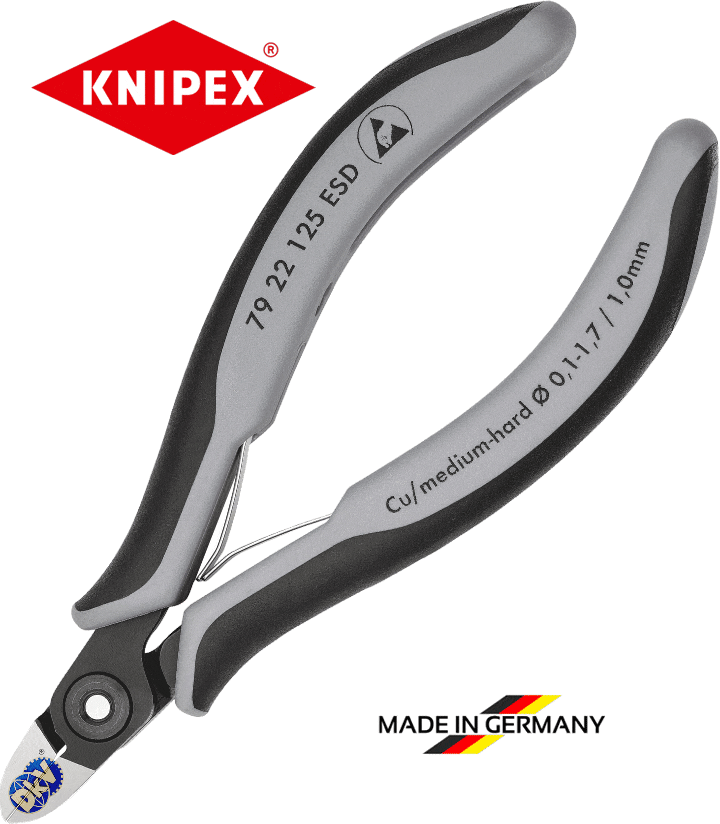 kim cat knipex 79 22 125 ESD, knipex cutting pliers 79 22 125 ESD