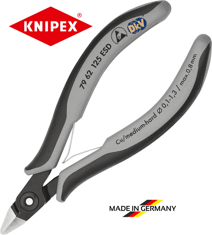 kim cat knipex 79 62 125ESD, knipex cutting pliers 79 62 125 ESD