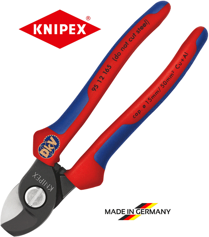 kim cat knipex 95 12 165, knipex cutting pliers 95 12 165