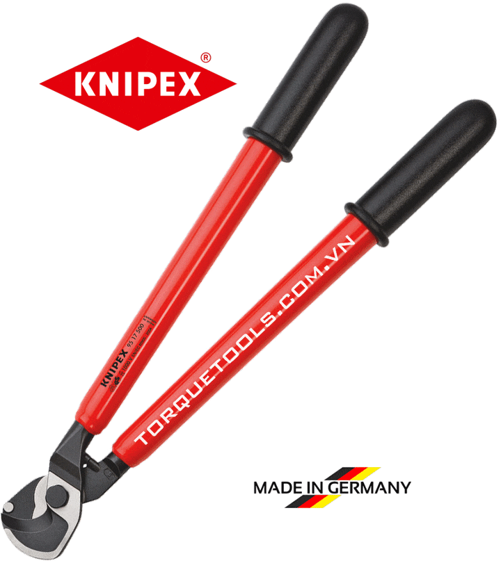 kim cat cach dien knipex 95 17 500, knipex vde cutting pliers 95 17 500
