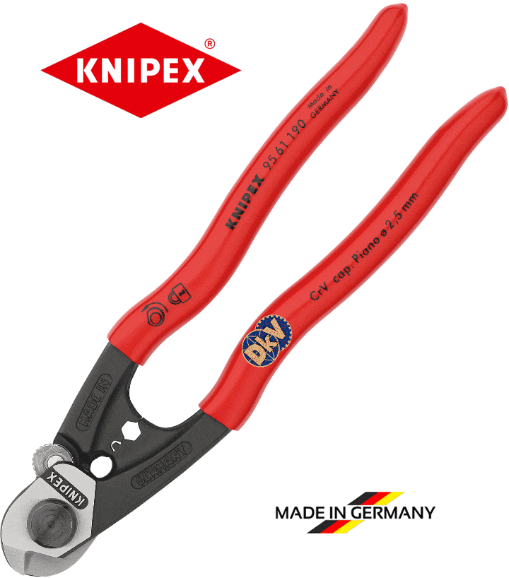 kim cat knipex 95 61 190, knipex cutting pliers 95 61 190