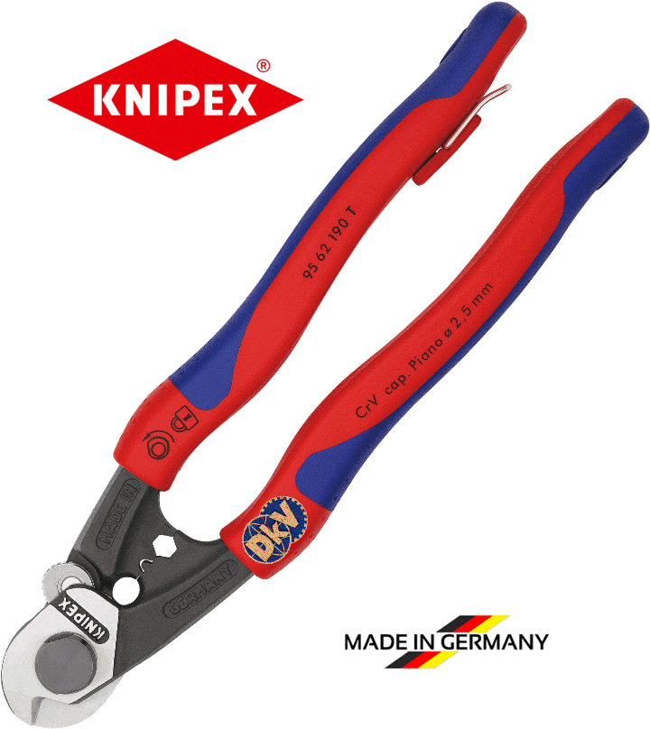 kim cat knipex 95 62 190 T, knipex cutting pliers 95 62 190 T