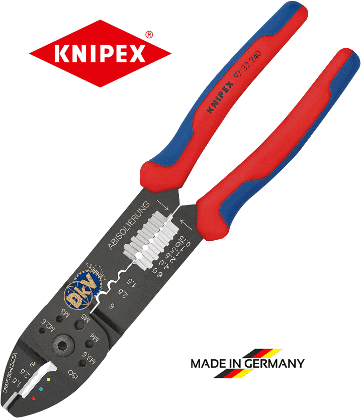 kim bam knipex 97 32 240, knipex crimping pilers 97 32 240