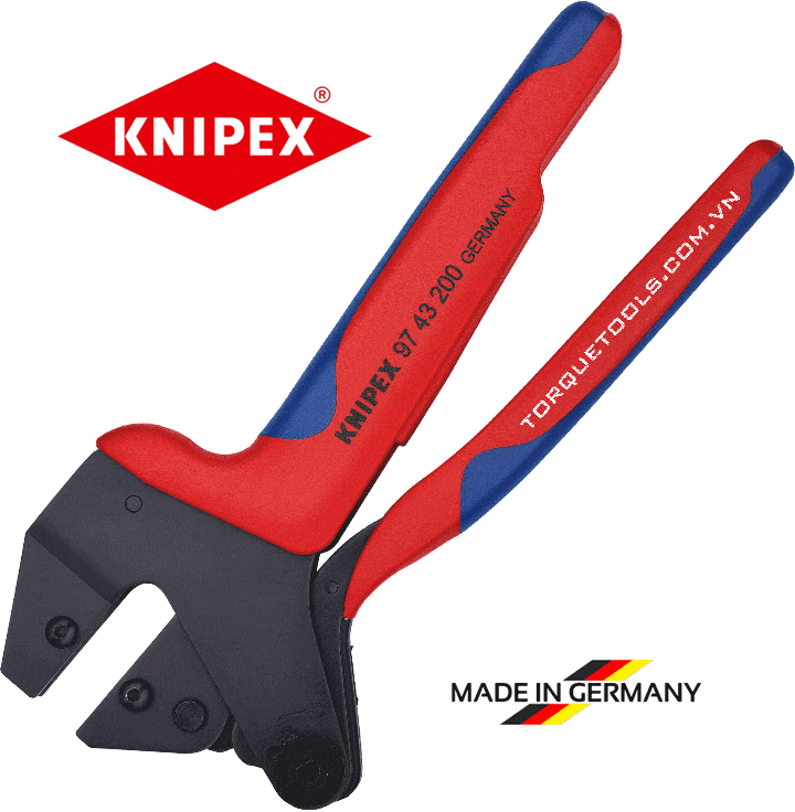 kim bam knipex 97 43 200 A, knipex crimping pilers 97 43 200 A