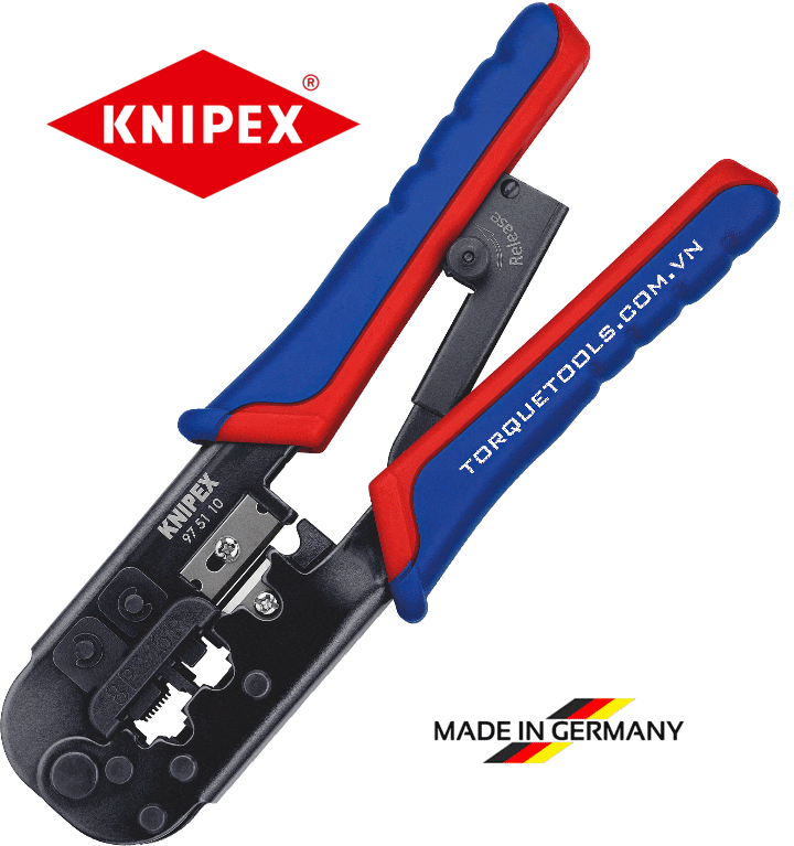 Kìm bấm cốt Knipex 97 51 10, Knipex crimping pliers 97 51 10