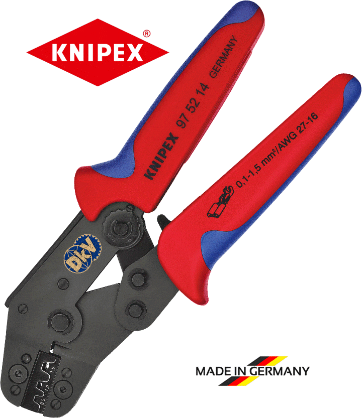 Kìm bấm cốt Knipex 97 52 20, Knipex crimping pliers 97 52 20