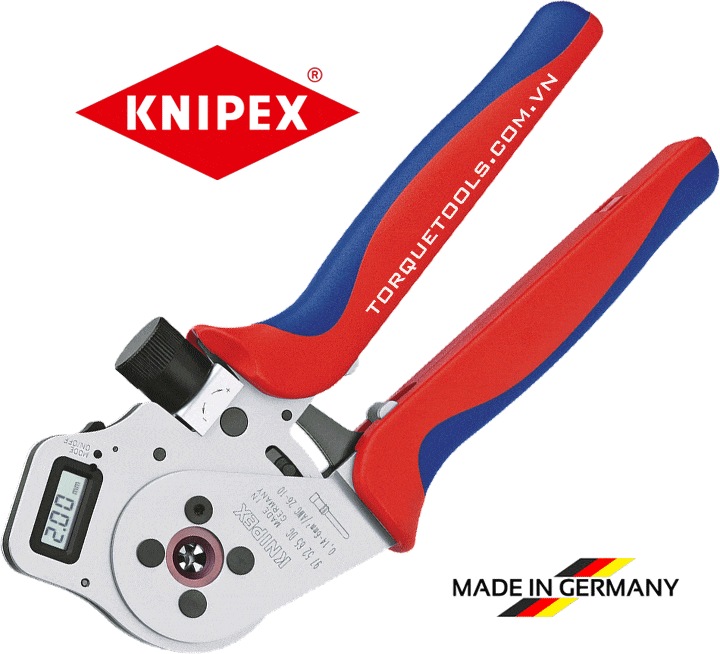 Kìm bấm cốt Knipex 97 52 65 DG, Knipex crimping pliers 97 52 65 DG