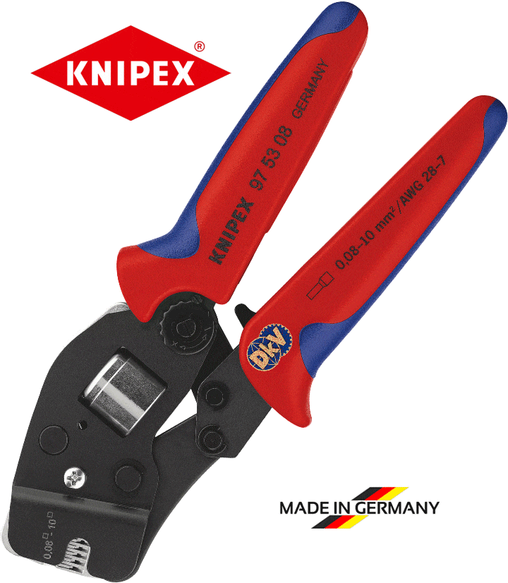 Kìm bấm cốt Knipex 97 53 08, Knipex crimping pliers 97 53 08