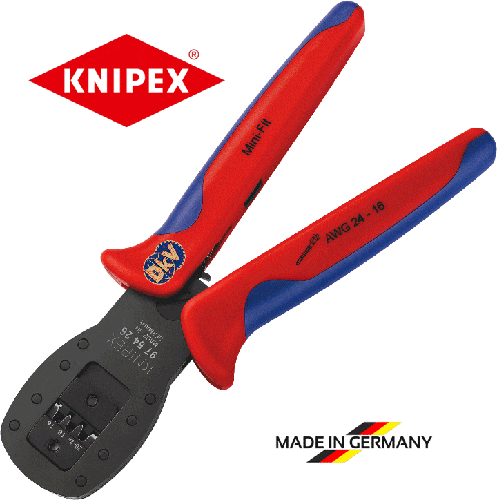 Kìm bấm cốt Knipex 97 54 24, Knipex crimping pliers 97 54 24