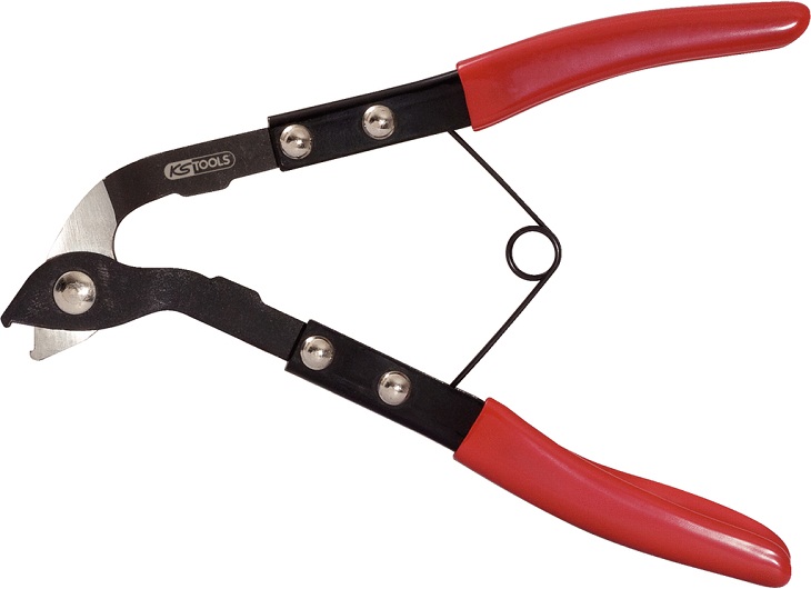 Kìm KS Tools 115.1186 KS Tools Hose strap cutter 115.1186