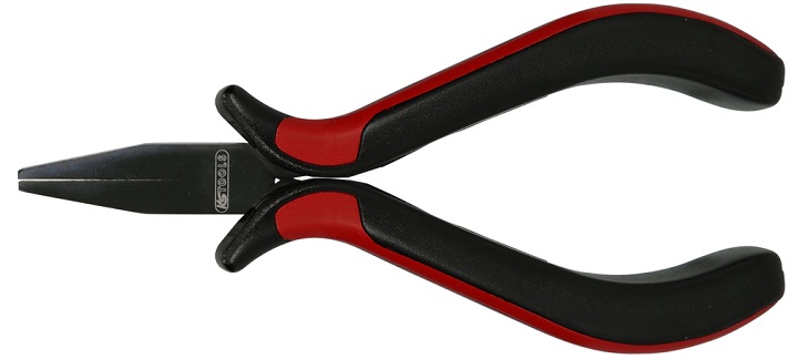 Kìm mũi phẳng KS Tools 500.7028, KS Tools Flat pliers 500.7028